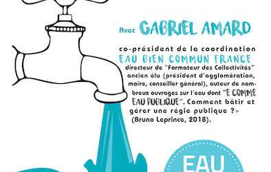 Conférence-débat sur l’eau – Jeudi 13 septembre à Savigny-sous-Mâlain