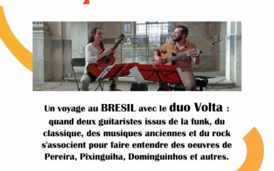 [Concert] Volta Duo au Chauffe Savates le 6 octobre