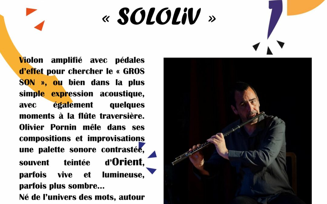 [Concert] Sololiv en concert le 3 novembre