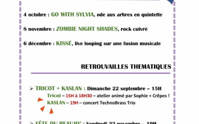 [Chauffe Savates] Programme