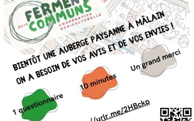Questionnaire – Bientôt une auberge paysanne à Mâlain !